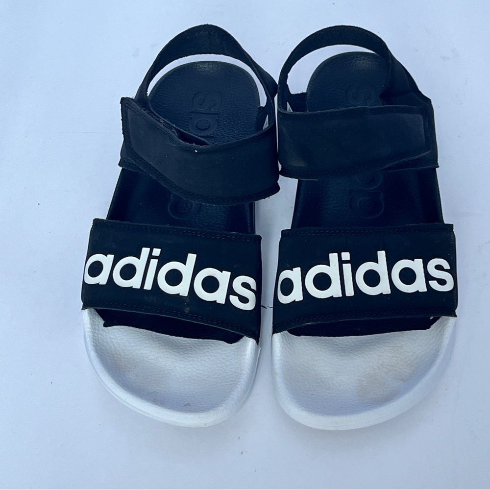 Adidas Adilette sandals, women's size 6